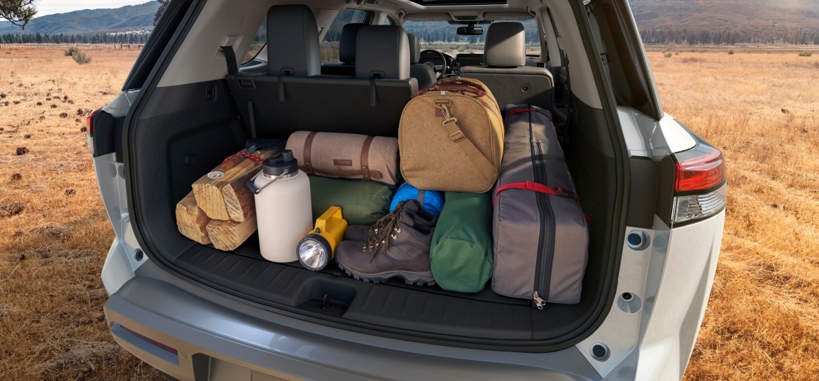 2024 Nissan Pathfinder Rear Cargo Space