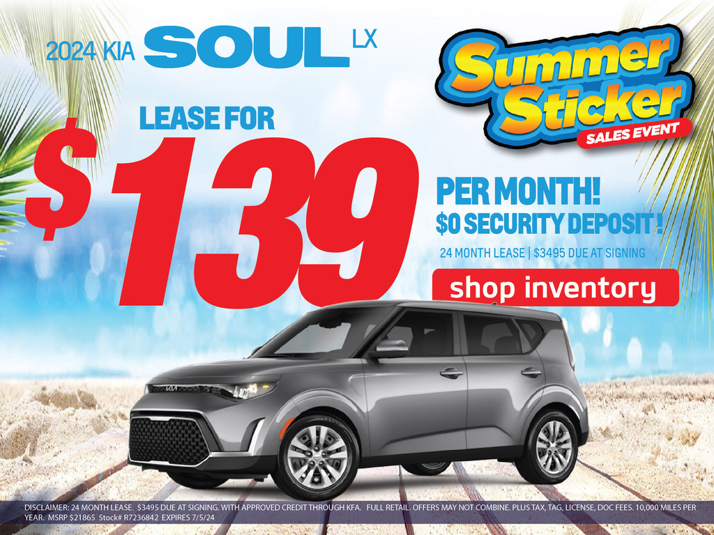 New Monthly Specials Halleen Kia of Sandusky