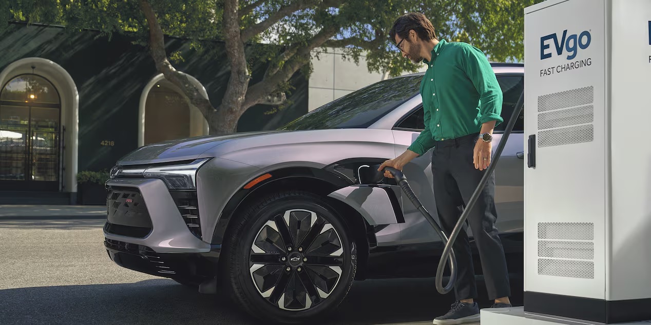 Con una carga completa, el Blazer EV tiene una autonomía de hasta 324 millas.