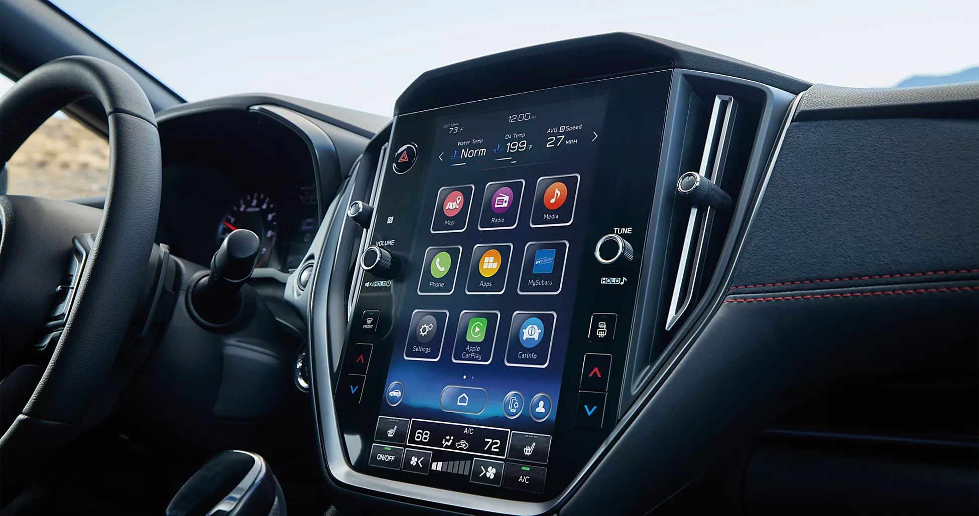 2024 Subaru WRX Infotainment Screen