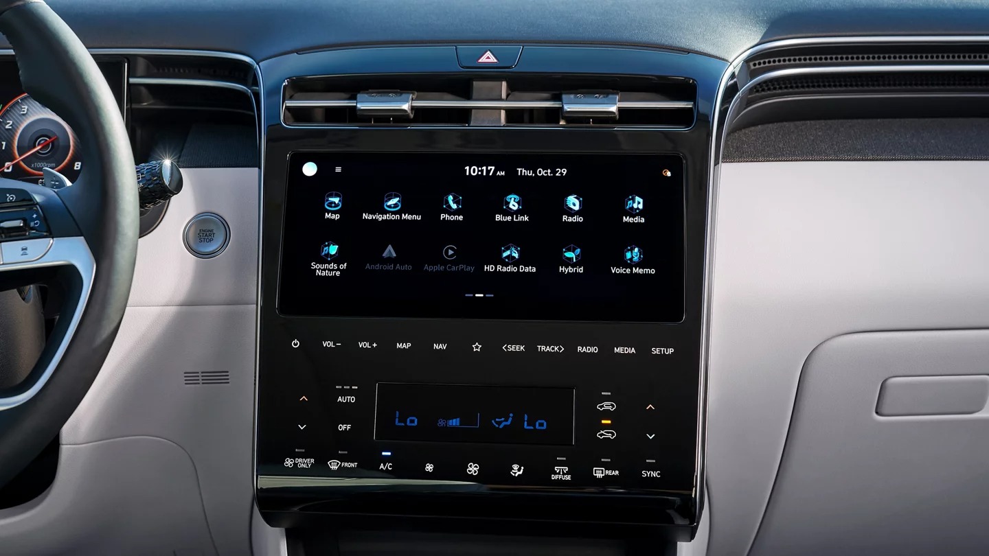 2024 Hyundai TUCSON Hybrid Touchscreen Display