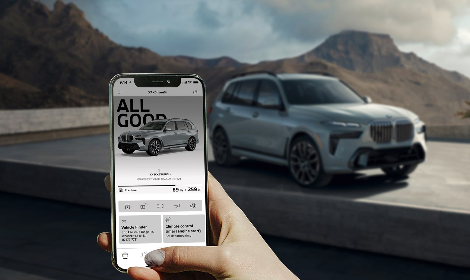 2024 BMW X7 My BMW App