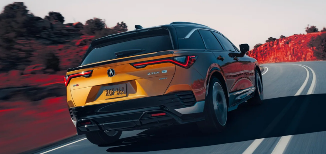 2024 Acura ZDX Taillight and Rear Badging