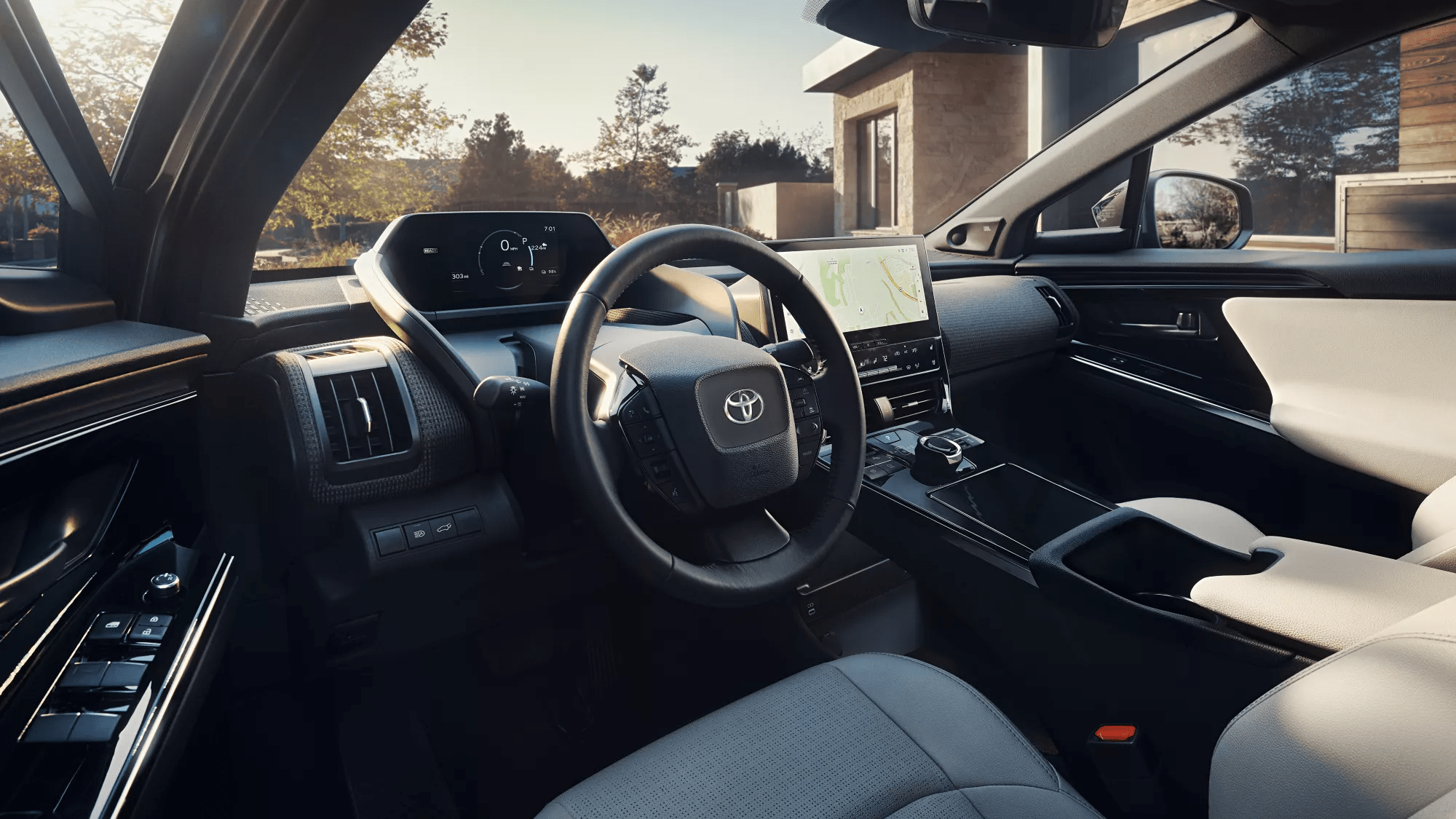 2024 Toyota bZ4X Cockpit