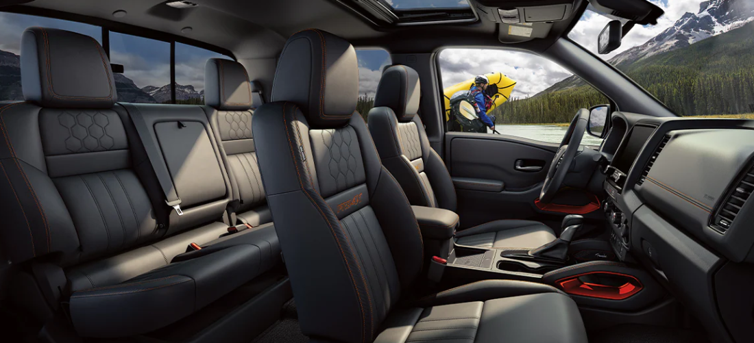 2024 Nissan Frontier Seating