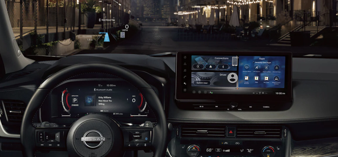 2024 Nissan Rogue HUD