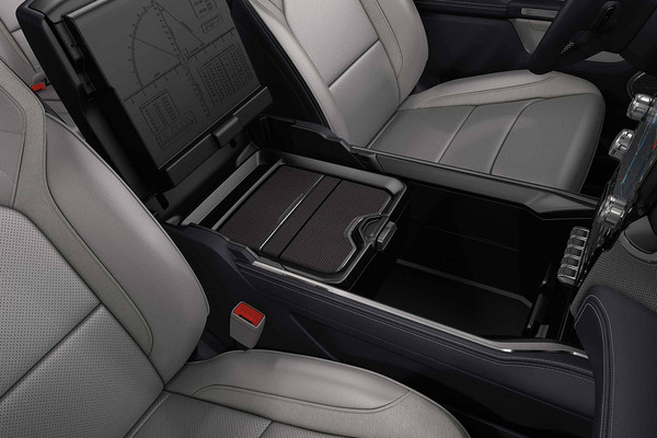 2024 Ram 1500 Sport Seats and Center Glove Box