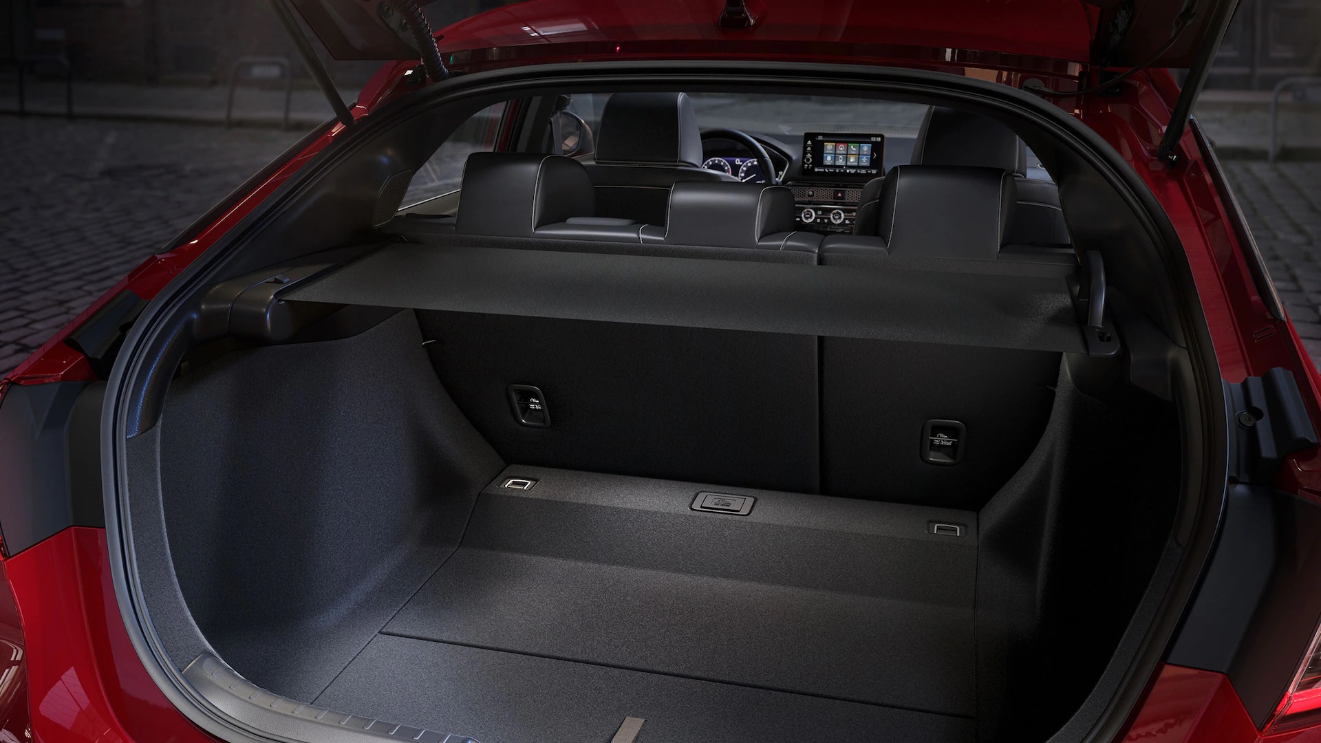 2024 Honda Civic Hatchback Cargo Area