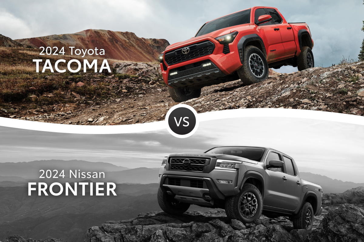 2024 Toyota Tacoma vs 2024 Nissan Frontier