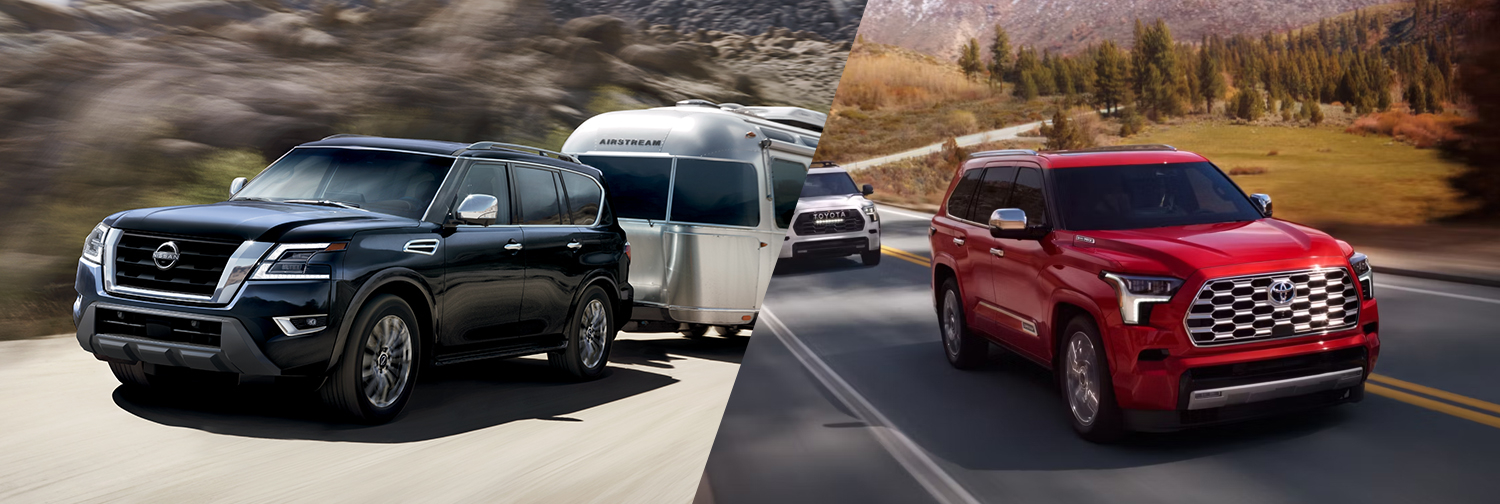 2024 Nissan Armada vs 2024 Toyota Sequoia Review