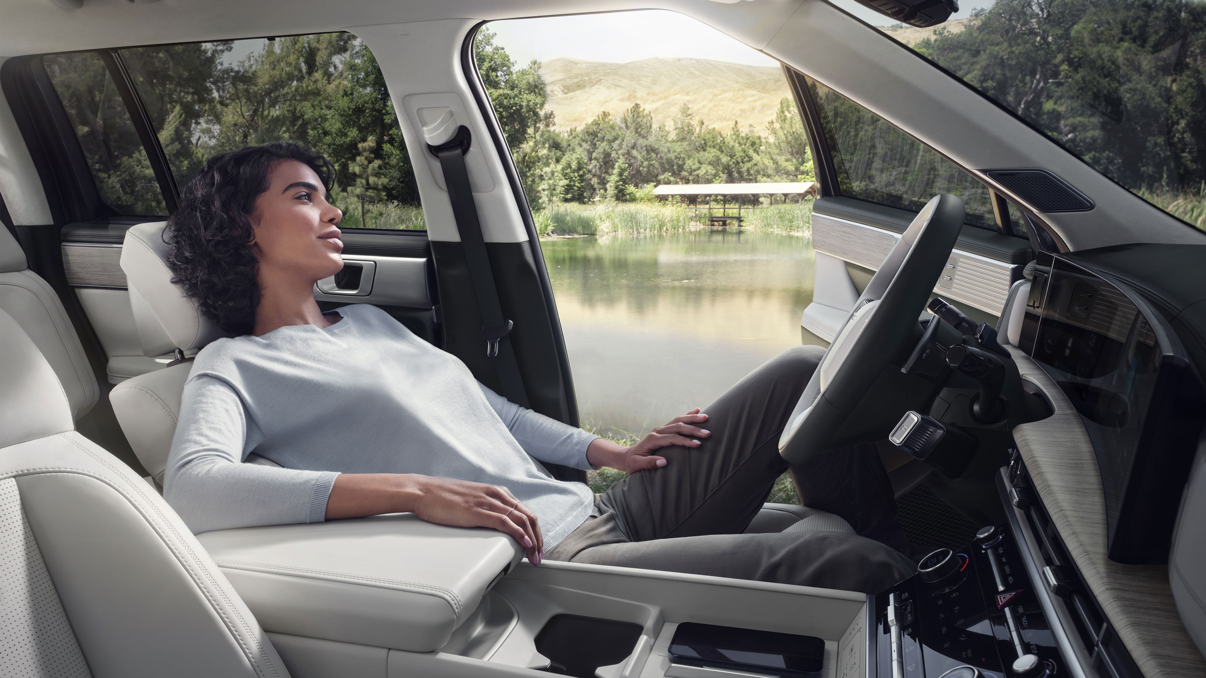 2024 Hyundai SANTA FE Front Interior View