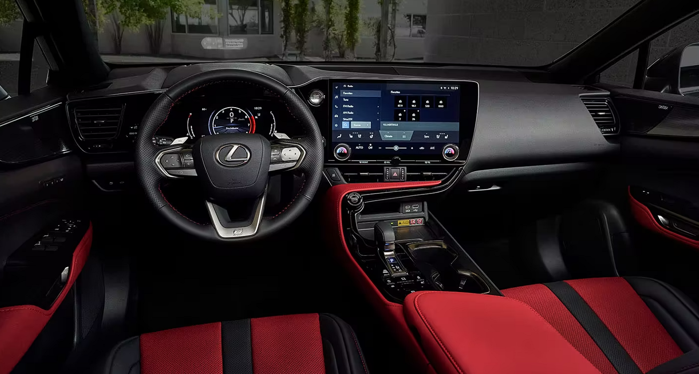 2025 Lexus NX350 Front Cabin