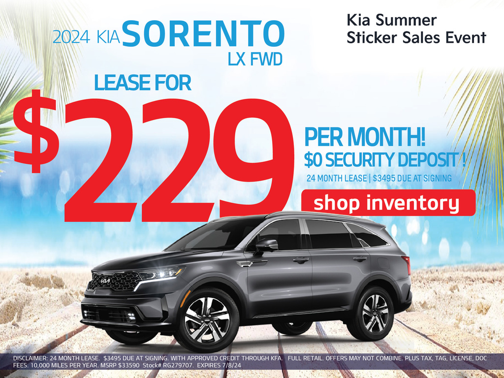 New Monthly Specials Halleen Kia of Sandusky