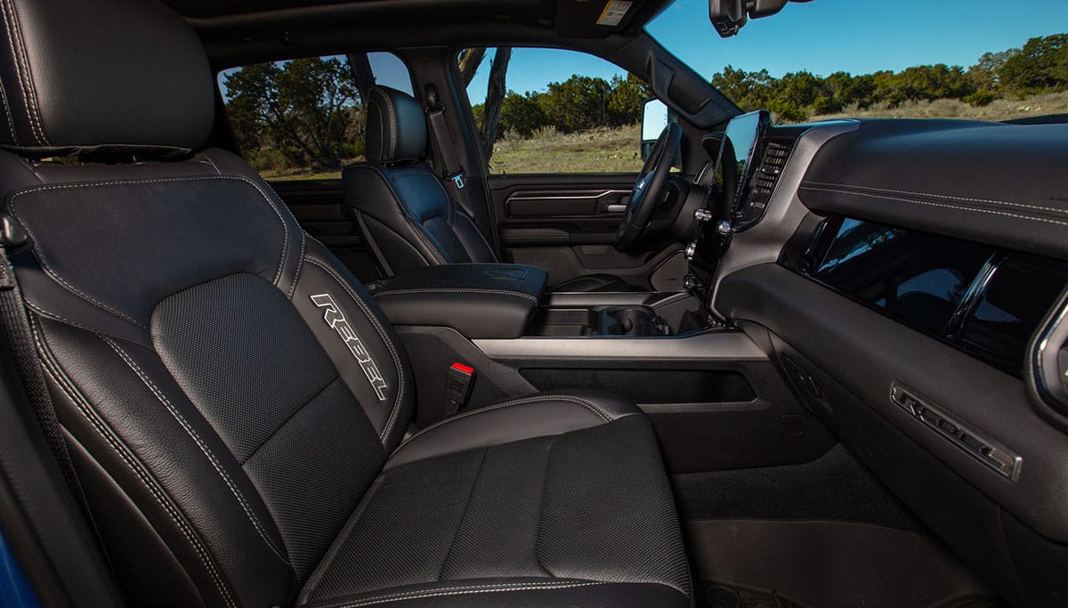 2025 Ram 1500 Front Seats