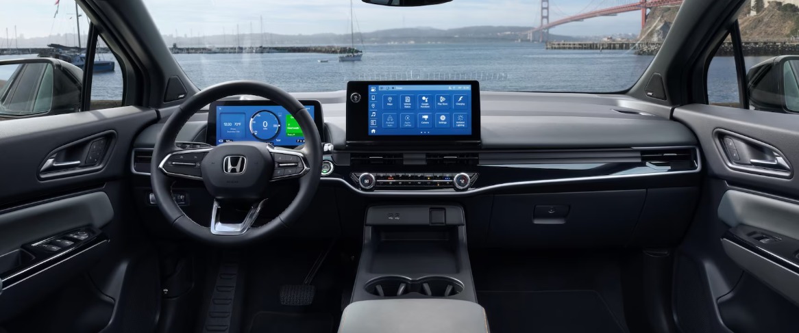 La cabina del Honda Prologue 2024 está diseñada para ofrecerle a sus hasta cinco pasajeros una experiencia de viaje Premium.