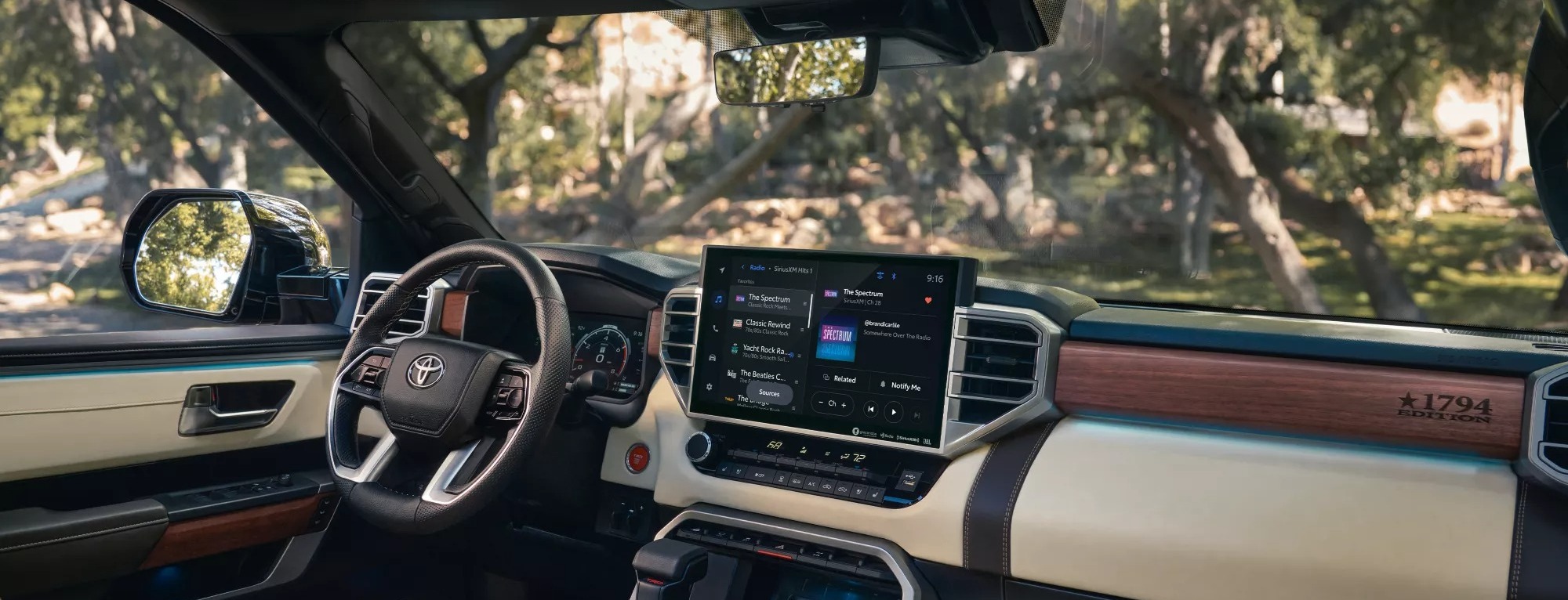 2024 Toyota Tundra Dashboard
