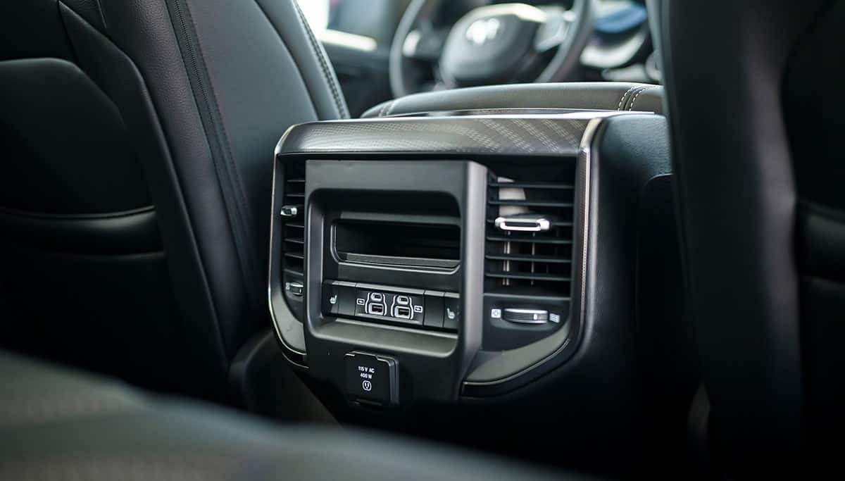 2025 Ram 1500 Rear Seat Vents