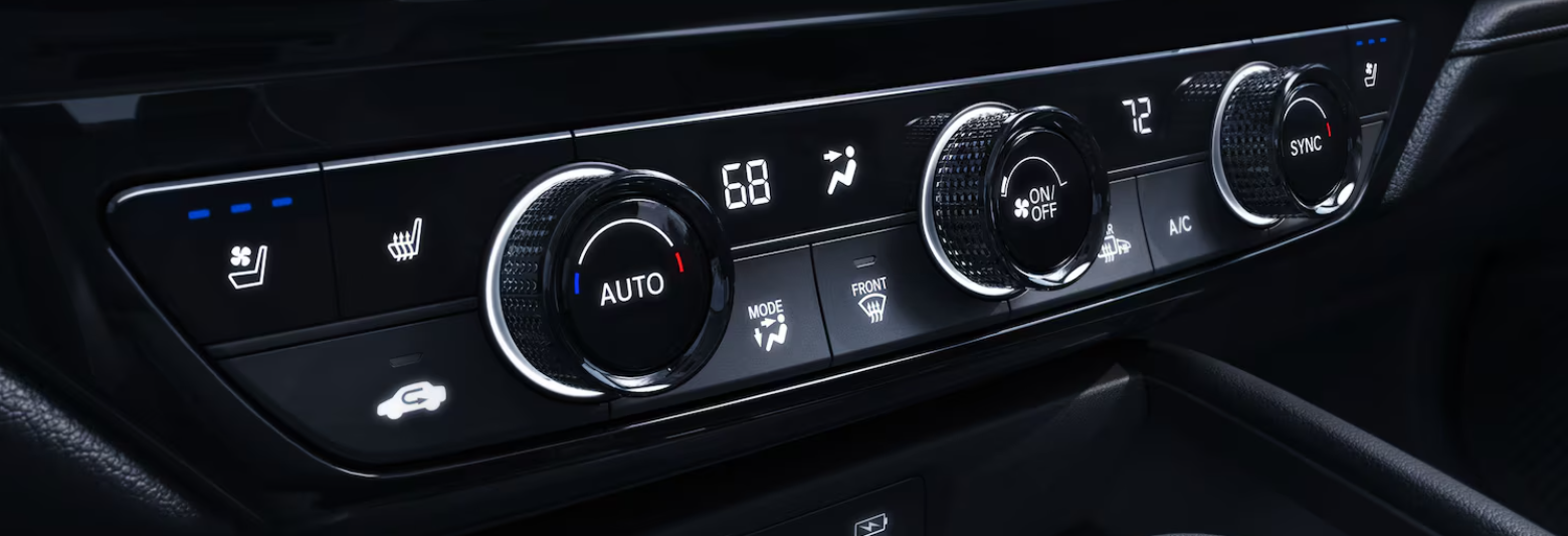 2024 Honda Accord Hybrid Climate Settings
