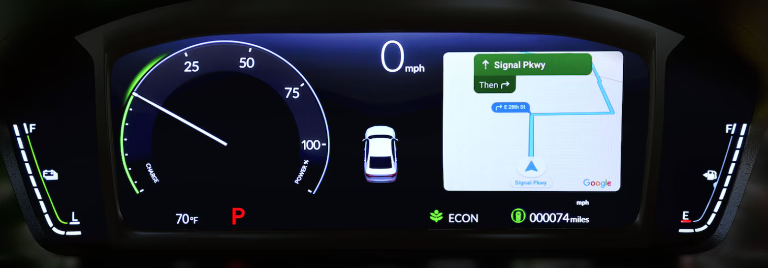 2024 Honda Accord Hybrid Driver Information Interface
