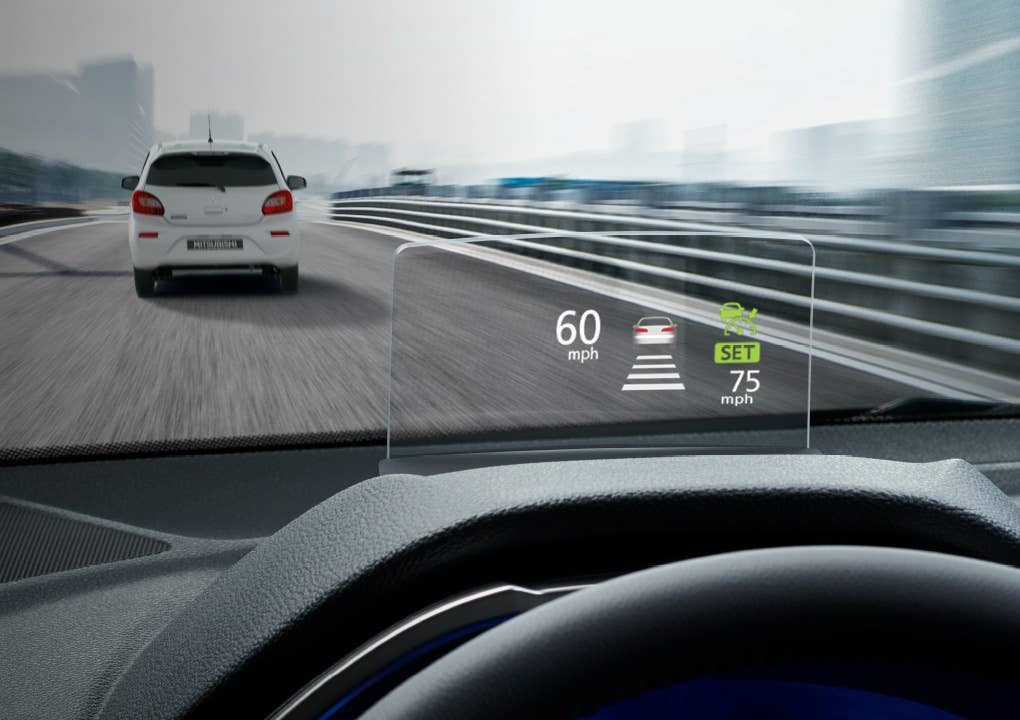 2024 Eclipse Cross Head-Up Display