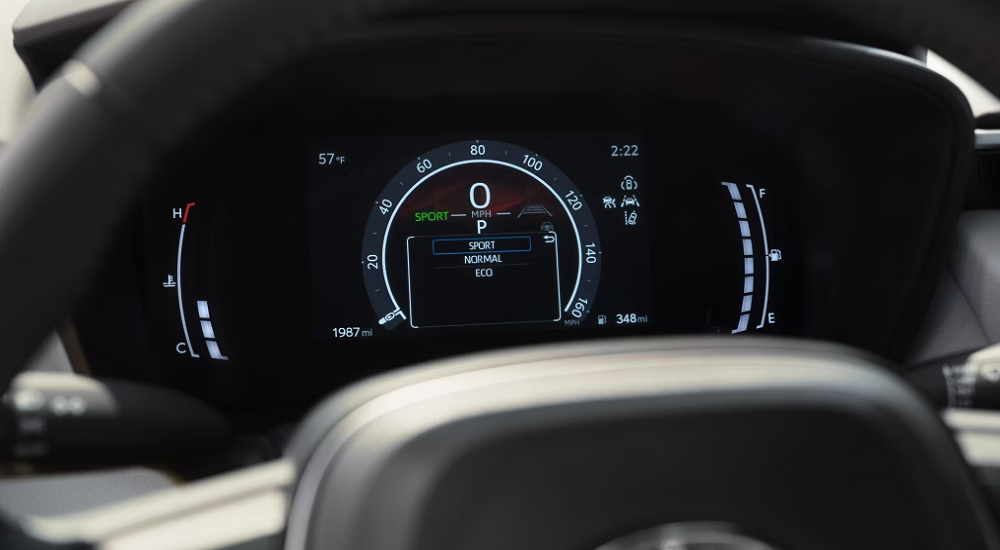 2025 Toyota Corolla FX Digital Gauge Cluster