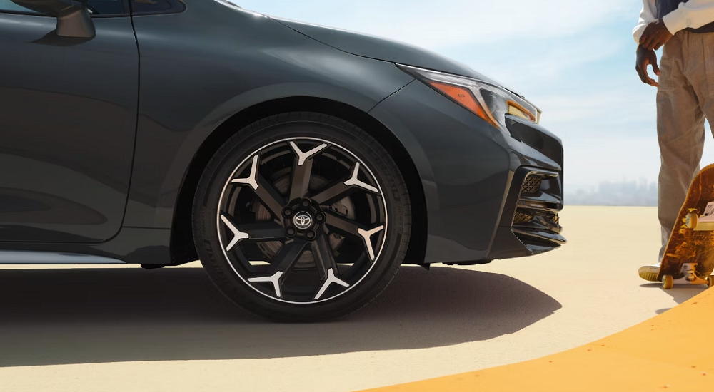 2025 Toyota Corolla FX 18-inch Satin Black Finished Alloy Wheels