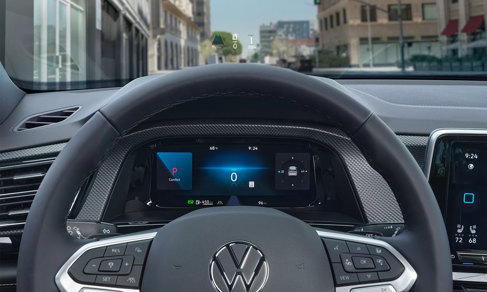 2024 Volkswagen Atlas Cross Sport Head-Up Display