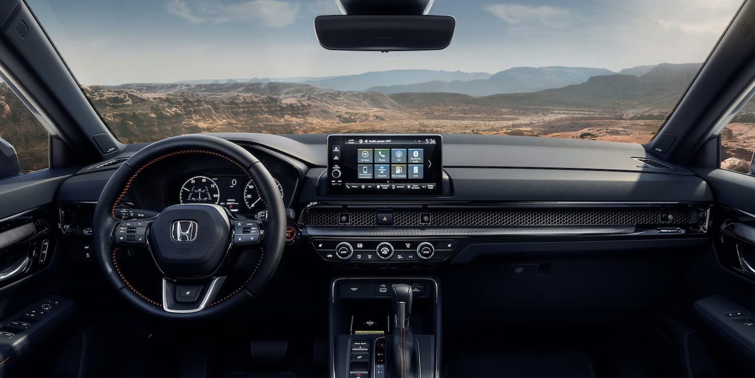 2025 Honda CR-V Hybrid Center Console