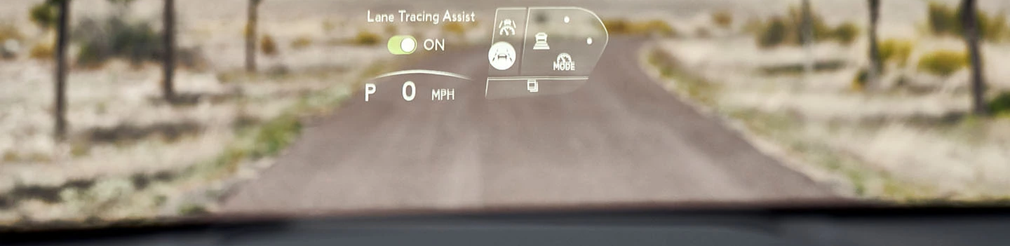 2025 Lexus NX 350 Head-Up Display