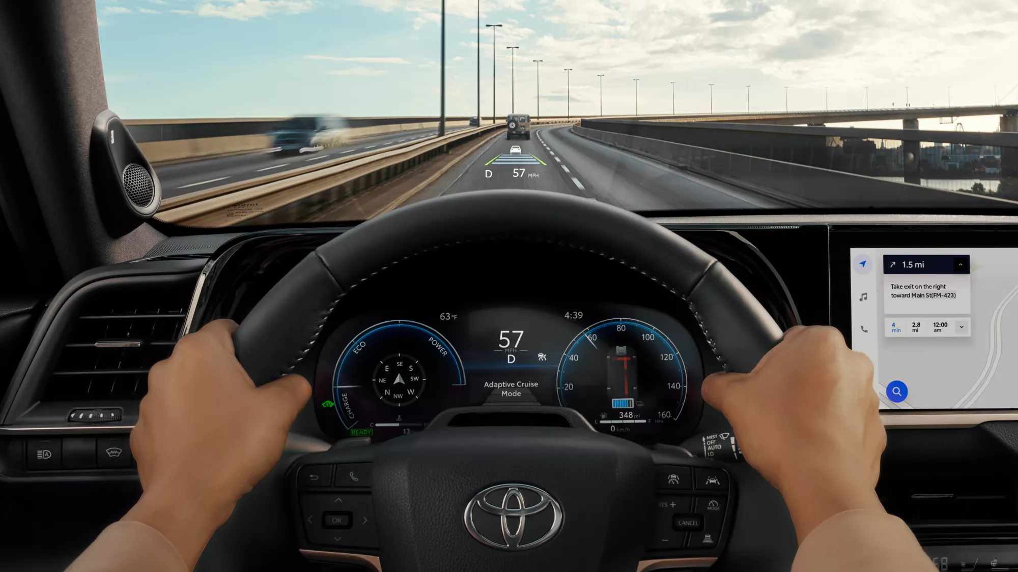 2025 Toyota Crown Head-Up Display