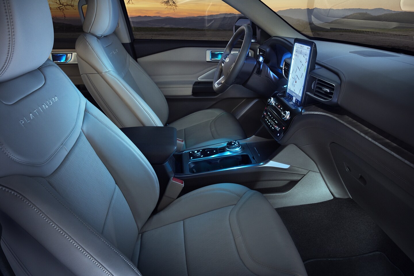 2024 Ford Explorer Front Seats