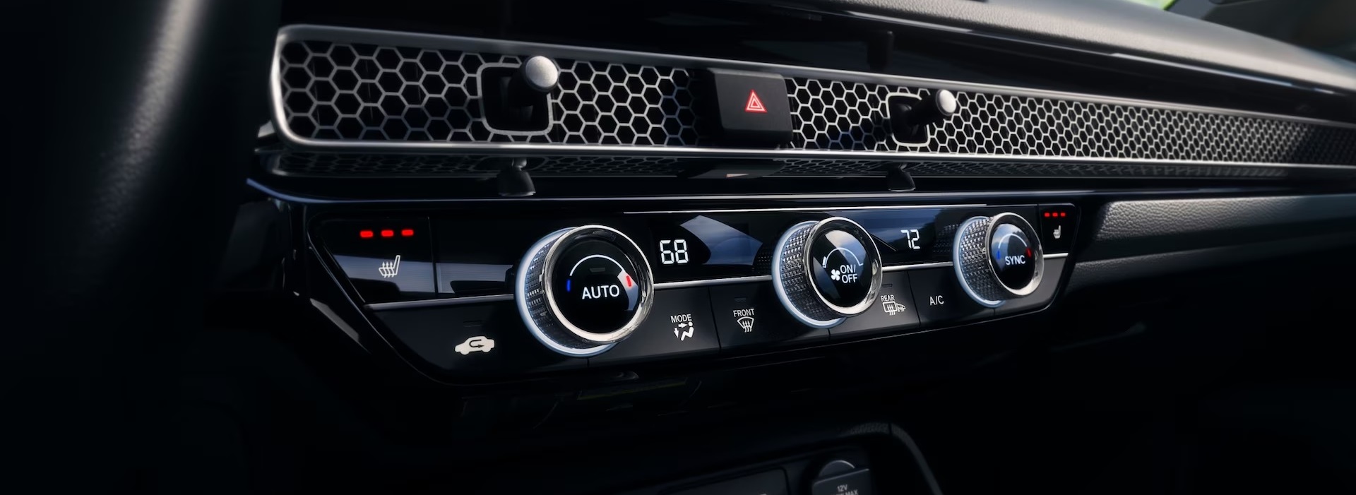 2025 Honda Civic Sedan Climate Controls