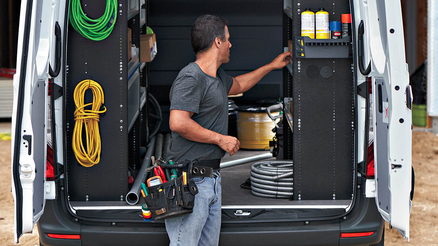 2024 Mercedes-Benz Sprinter Cargo Van Space