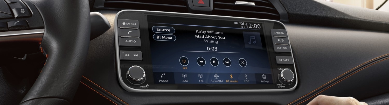 2024 Nissan Versa Touchscreen