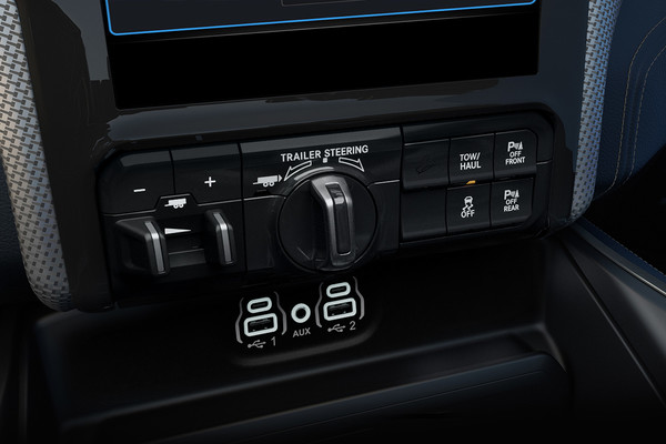 2024 Ram 3500 Trailer Reverse Steering Control