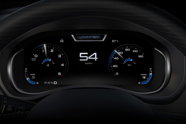 2024 Ram 3500 Driver Informational Digital Cluster Display