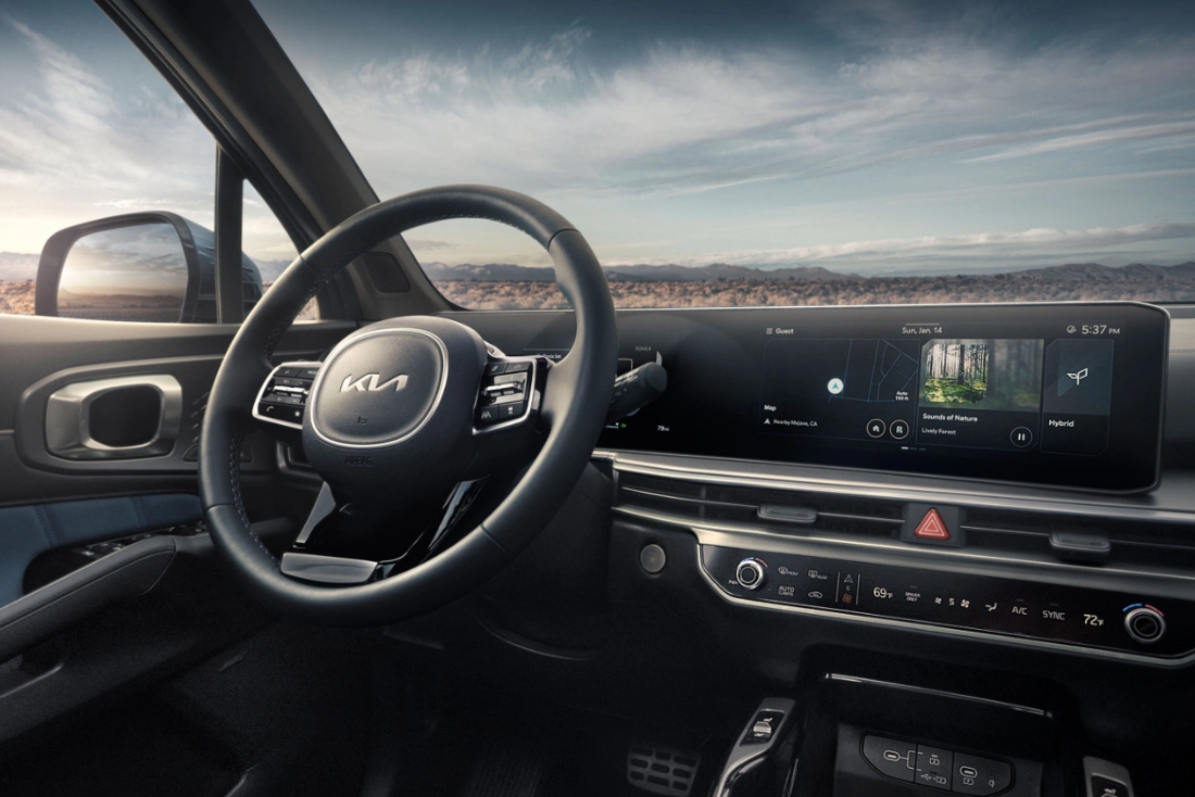 2025 Kia Sorento Hybrid Dashboard