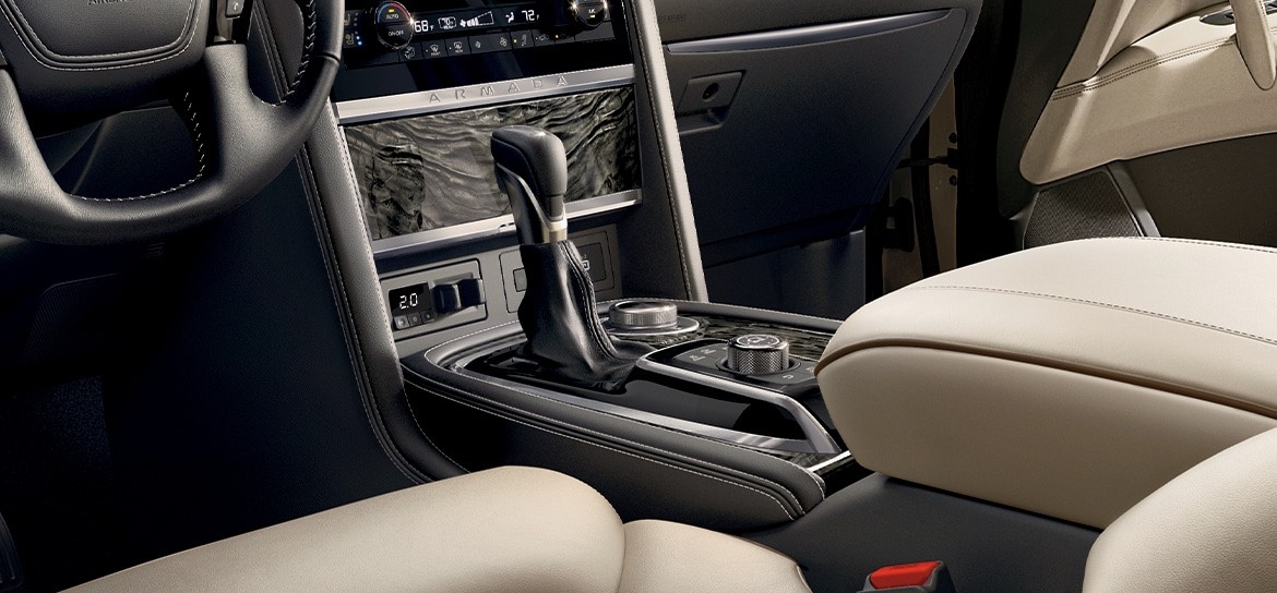 2024 Nissan Armada Center Console