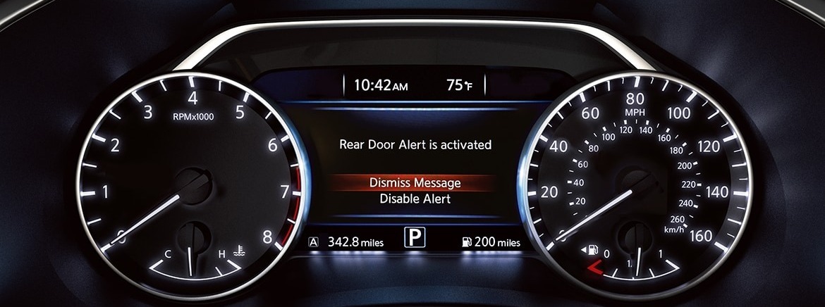 2024 Nissan Murano Information Cluster