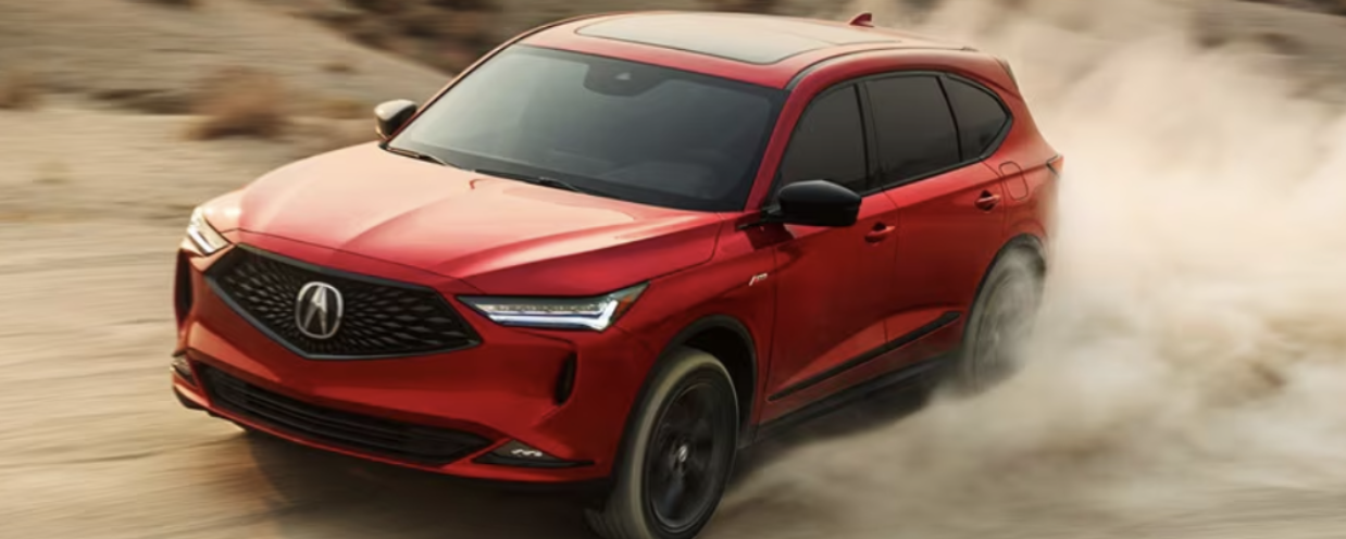 Disfruta en cualquier terreno el excepcional rendimiento del Acura MDX.