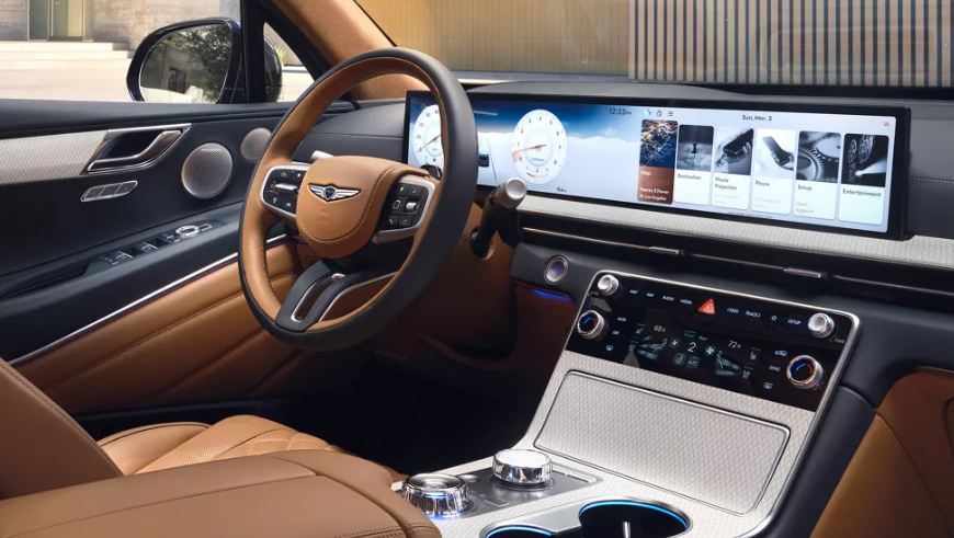2025 Genesis GV80 Dashboard (Pre-production Model Shown)