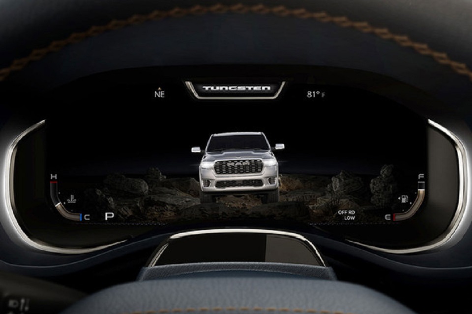 2025 Ram 1500 Digital Information Display