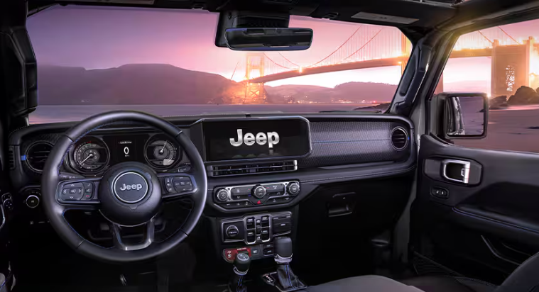 2024 Jeep Wrangler First-Row Controls