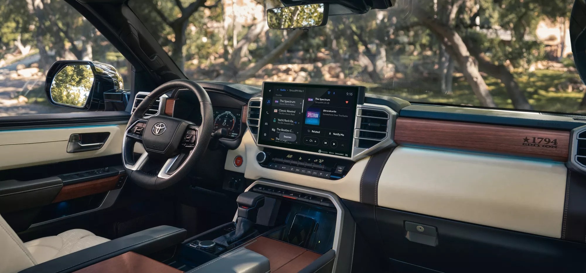 2024 Toyota Tundra Dashboard