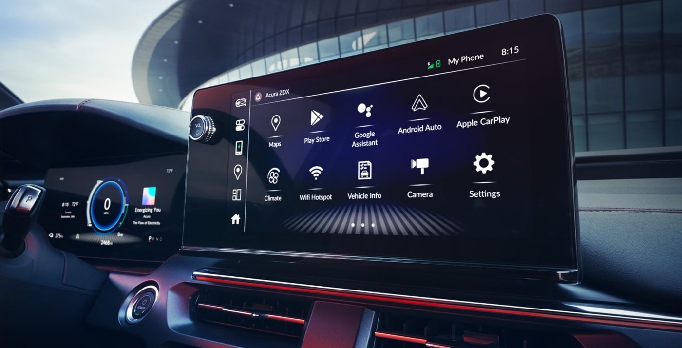 2024 Acura ZDX Touchscreen