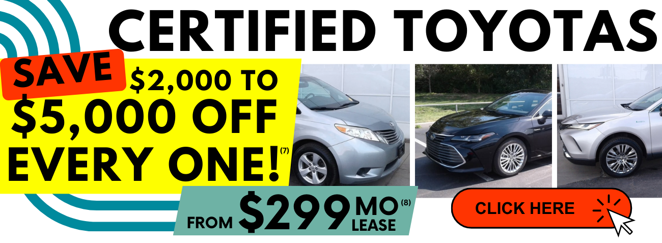 Pre-Owned Advertised Specials - Olathe Toyota