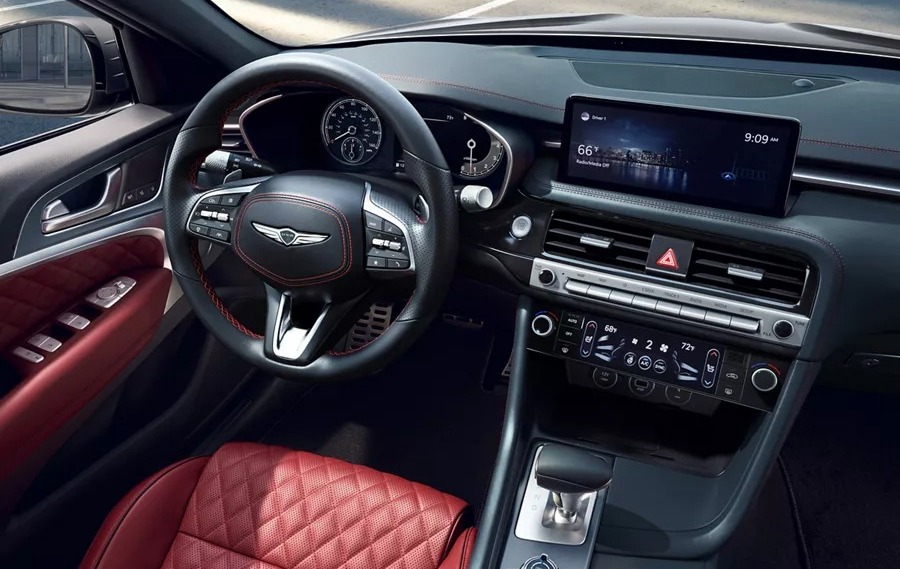 2025 Genesis G70 Front Cabin