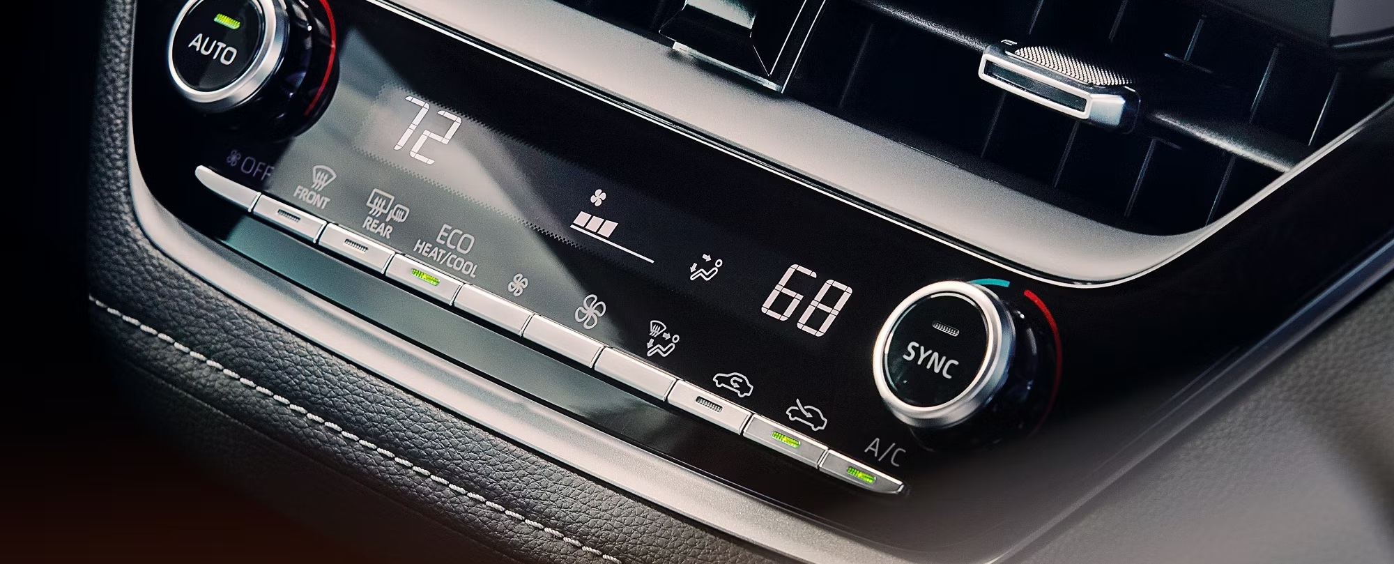 2025 Toyota Corolla Hatchback Climate Control System