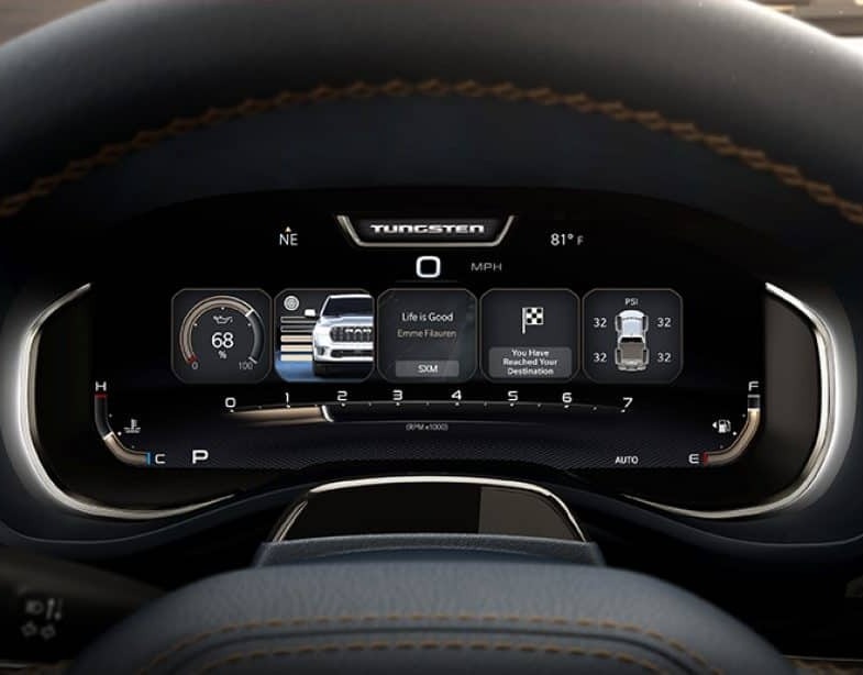 2025 Ram 1500 Instrumentation