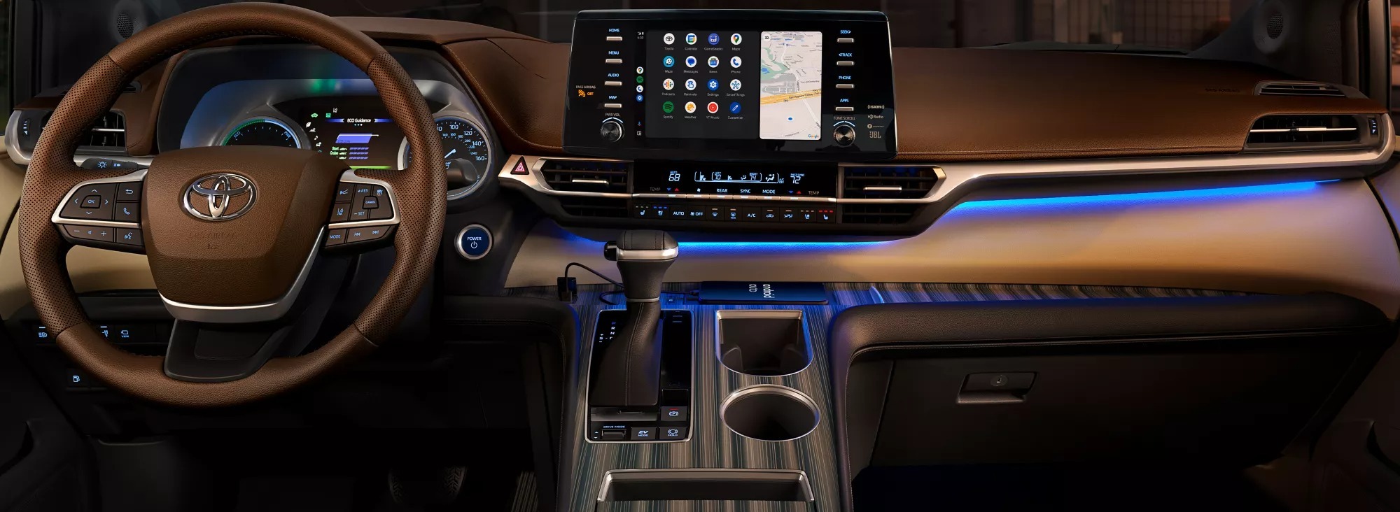 2024 Toyota Sienna Front Dash